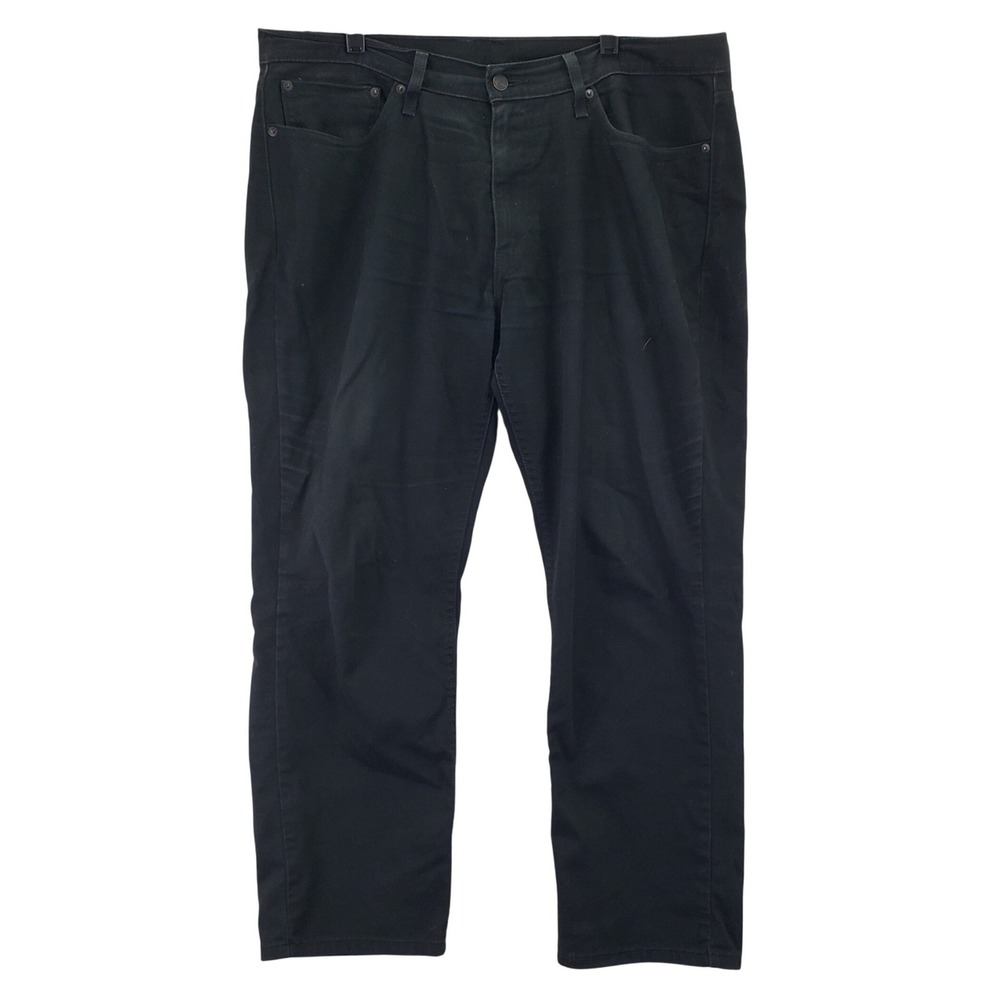 Levis 541 Athletic Taper Jeans Mens 36x30 (Fits 39x27.5) Black Stretch